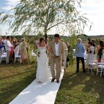 Wedding Ceremony in Villa Cortona Bellavista