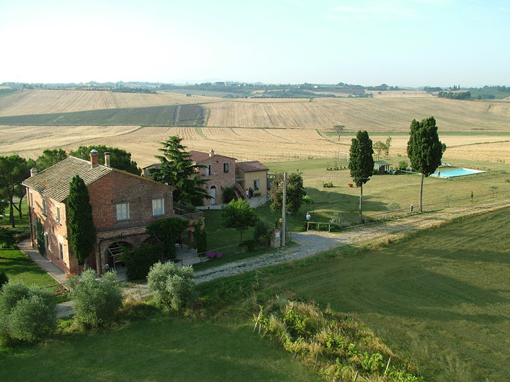 Panoramic view villa in cortona Tuscany