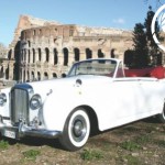 Classic Car Rome Wedding